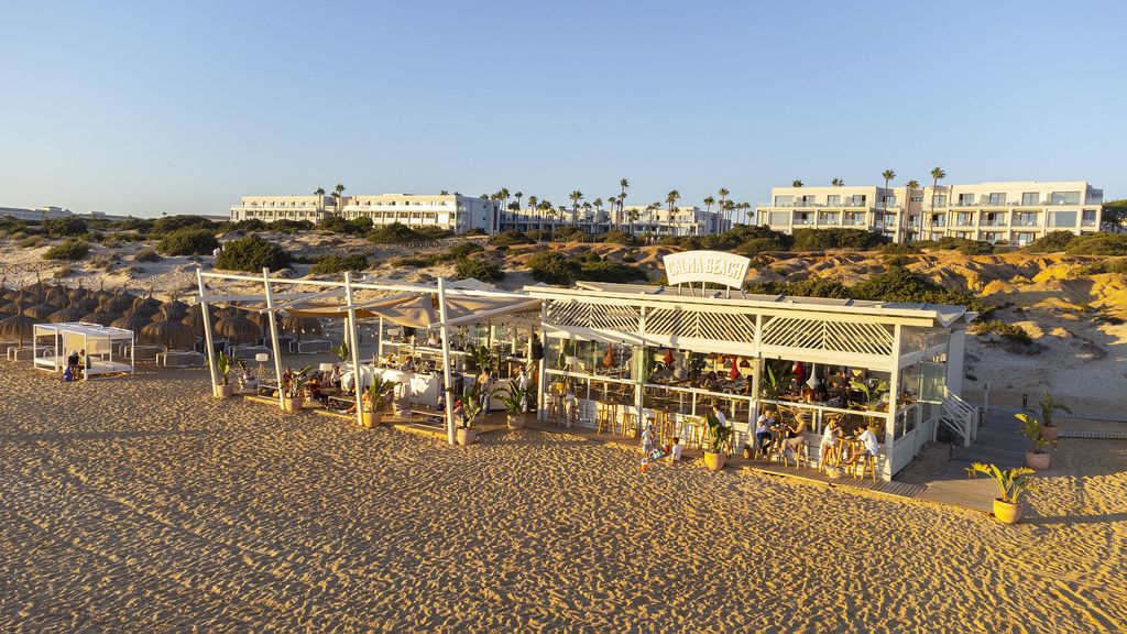 Hipotels barrosa park calma beach club aerial view 5