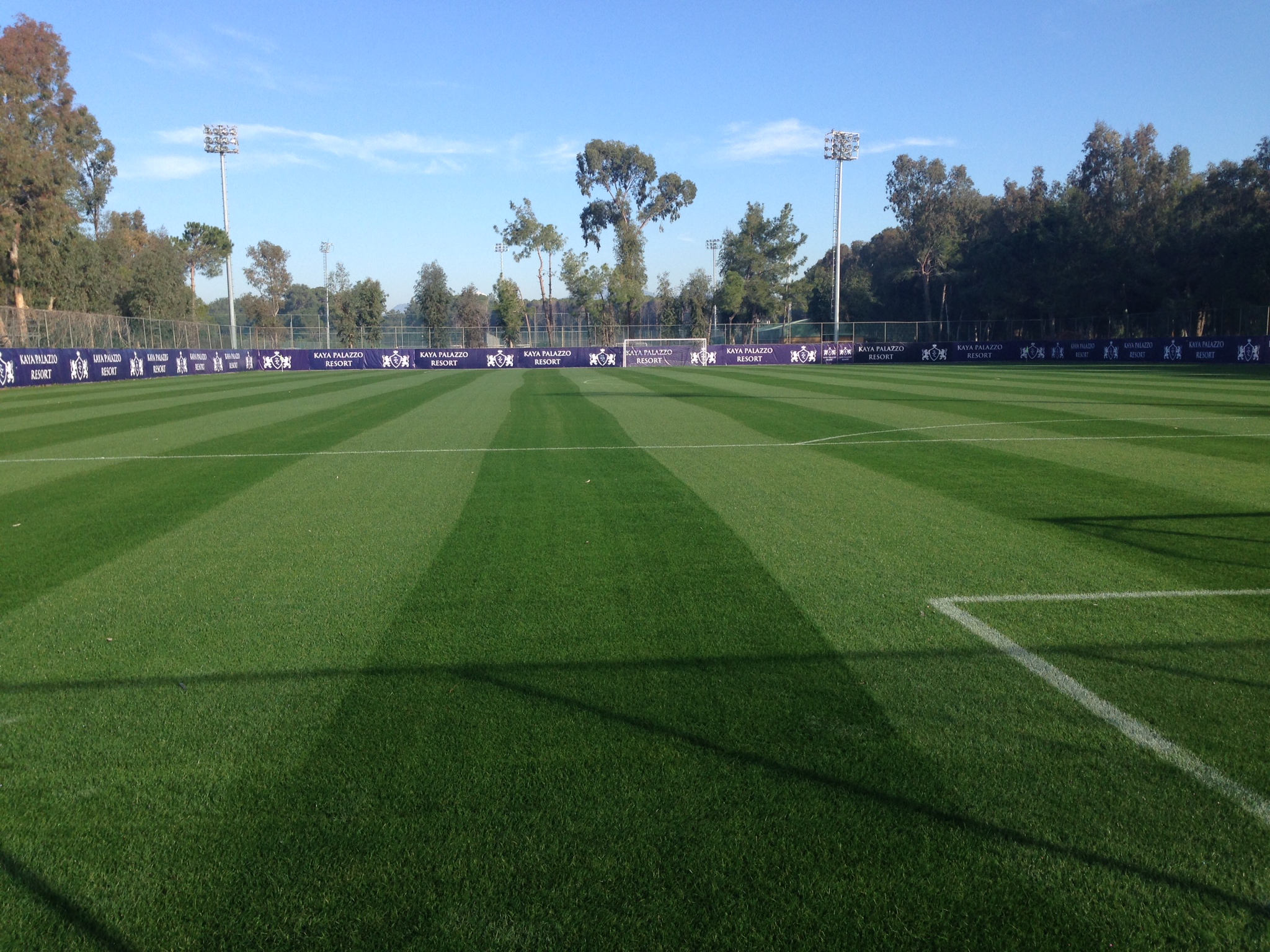 Kaya palazzo golf resort football field 4