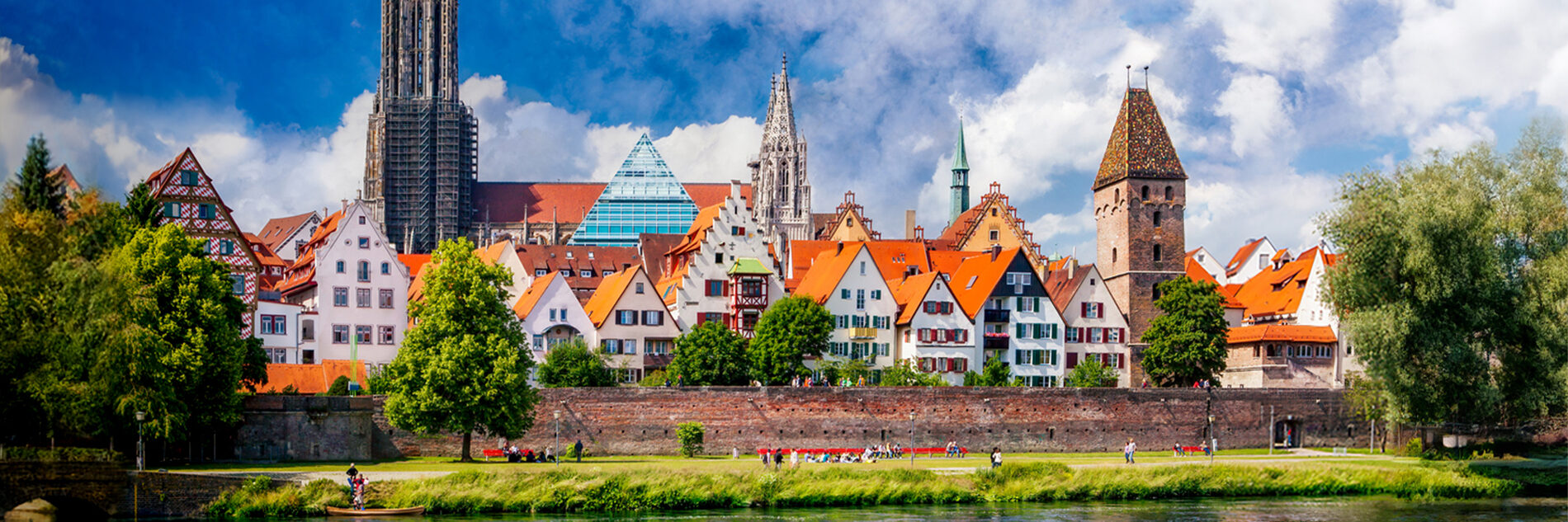 Cityscape Of Ulm, Germany